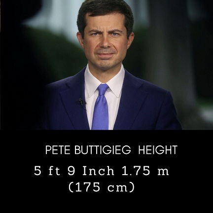 Pete Buttigieg Height 2023
